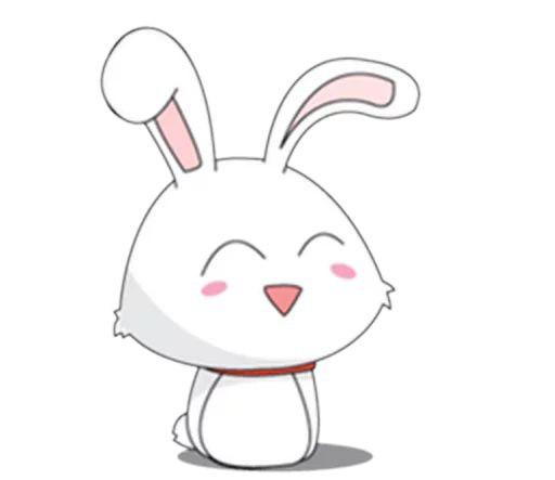 استیکر خرگوش خنده دار برای تلگرام Fun Bunny